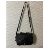 DOONEY AND BOURKE BLACK LEATHER HANDBAG WITH