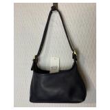 DARK BLUE LEATHER COACH PURSE B1D-9059