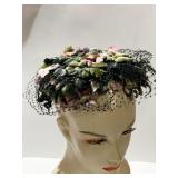 MICHAEL ANDREW CALIFORNIA FLOWER CAPULET HAT AND