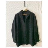 JEROME WOLK BROS PGH BLACK MOUTON LAMB COAT