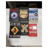 JO NESBO HARDBACK NOVELS, 6 TOTAL