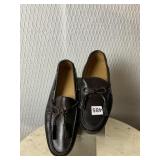 RALPH LAUREN DARK BROWN TASSEL LOAFER SHOES SIZE