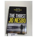 AUTOGRAPHED HARDBACK NOVEL JO NESBO "THE THIRST"