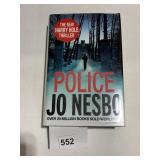 AUTOGRAPHED HARDBACK EDITION JO NESBO, "POLICE"