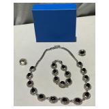 R.J. GRAZIANO 3 PC. SET NECKLACE BRACELET AND