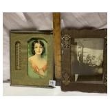 GLOBE WOVEN BELTING CO. VICTORIAN PRINT W/