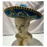 SALAZAR GOLD THREAD W/ SEQUIN SOMBRERO 14.5" WIDE