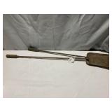 FIRE POKER AND ASH SHOVEL