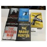 5 LARS KEPLER NOVELS, 3 HARDBACK AND 2 PAPERBACK