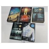 5 HARDBACK NOVELS, ROBERT GALBRAITH AND KO DAHL