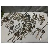 COMMUNITY PLATE 18 DINNER FORKS 5 DESSERT FORKS,