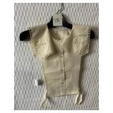 VINTAGE LINEN DICKEY CLEAN PRESSED LOVELY