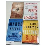 4 PAPERBACK ADVANCED READER COPIES OF JUSSI