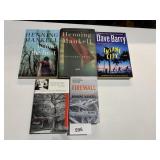 FICTION NOVELS INCLUDING DAVE BARRY INSANE CITY,