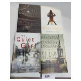 HARDBACK NOVELS BY PETER HOEG, THE HISTORY OF