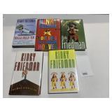 KINKY FRIEDMAN HARDBACK NOVELS, 5 TOTAL