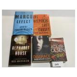 JUSSI ADLER OLSEN NOVELS, 5 TOTAL, 2 HARDBACK