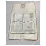 59" X 74" TABLECLOTH AND 6 NAPKINS ALL IRELAND