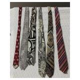 VINTAGE GROUP OF NON-BRANDED TIES
