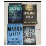 JUSSI ALDER OLSEN NOVELS, 1 PAPERBACK AND 3