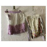 THREE APRONS ONE FULL BIB BLACK LAMBï¿½S WOOL WRAP