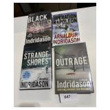 ARNALDUR INDRIDASON NOVELS, 4 TOTAL