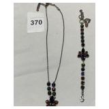 MARIANA NECKLACE AND BRACELET SET 18"