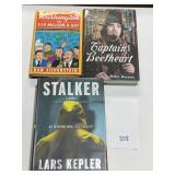 FIRST EDITION HARBACK BOOKS INCLUDING "STALKER"