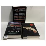HARDBACK THRILLER NOVELS, LARS KEPLER AND JO