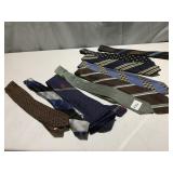 VINTAGE TIES INCLUDING CLIP ON