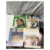 VINTAGE MAGAZINES W/ KENNEDY
