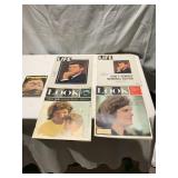 VINTAGE MAGAZINES W/ KENNEDY