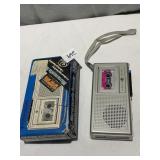 MICROCASSETTE RECORDER GE 3-5335