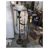 ANTIQUE ELECTRIC FLOOR LAMPS