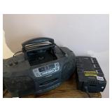 MEGA SURGE PROTECTOR AND AIWA BOOM BOX