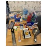 FLOOR PROTECTORS, CITRUS JUICER, THERMOMETER,