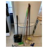 BROOM, MOP, SWIFFER, GRABBER, LONG HANDLED