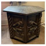 OCTAGONAL END TABLE