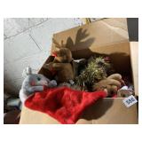 CHRISTMAS STOCKING AND PLUSH