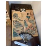 ASIAN WALL ART, RENAISSANCE FAN, WALLETS