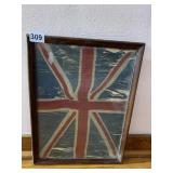 FRAMED BRITISH FLAG