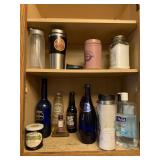 TRAVEL CUPS, HAND SANITIZER, LAMP OIL, UNOPENED