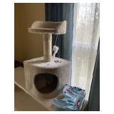 CAT TREE, PEE PEE PADS