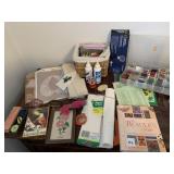 EMBROIDERY FLOSS, STENCILS, KITS