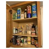 CABINET OF NATURAL REMEDIES, EPSOM SALT, HONEY,