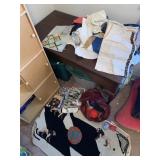 LARGE STARTED NEEDLE POINT PROJECT, GARDENING