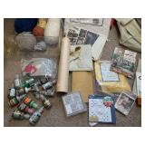 YARN, STARTED PROJECTS DOILIES