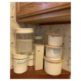TUPPERWARE AND OTHER FOOD STORAGE CONTAINERS