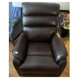 LEATHER POWER RECLINER, LIFT CHAIR
