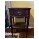 ANTIQUE NIGHTSTAND, 16X14X27, MATCHES 51, 54